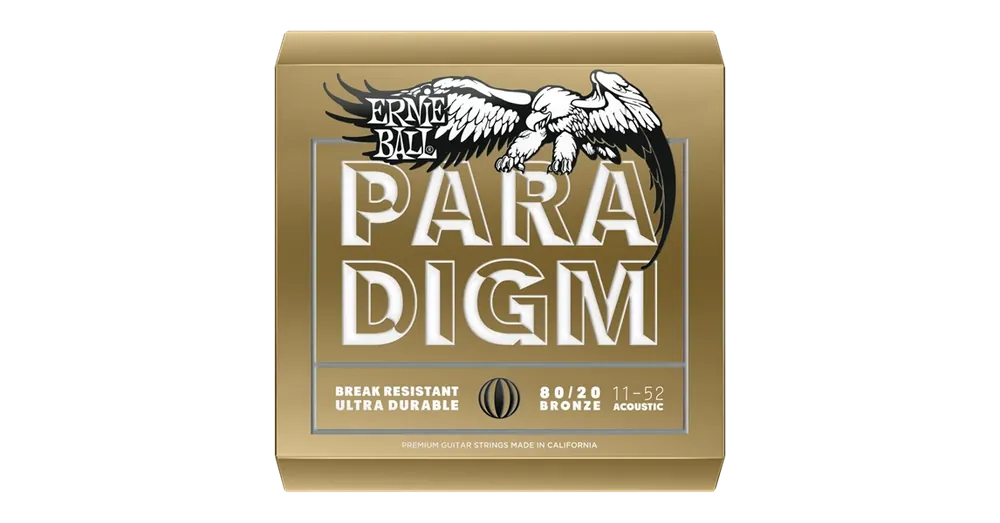 Ernie Ball - Paradigm Bronze Light 11-52 Akusztikus Gitárhúr Készlet Legkelendőbb