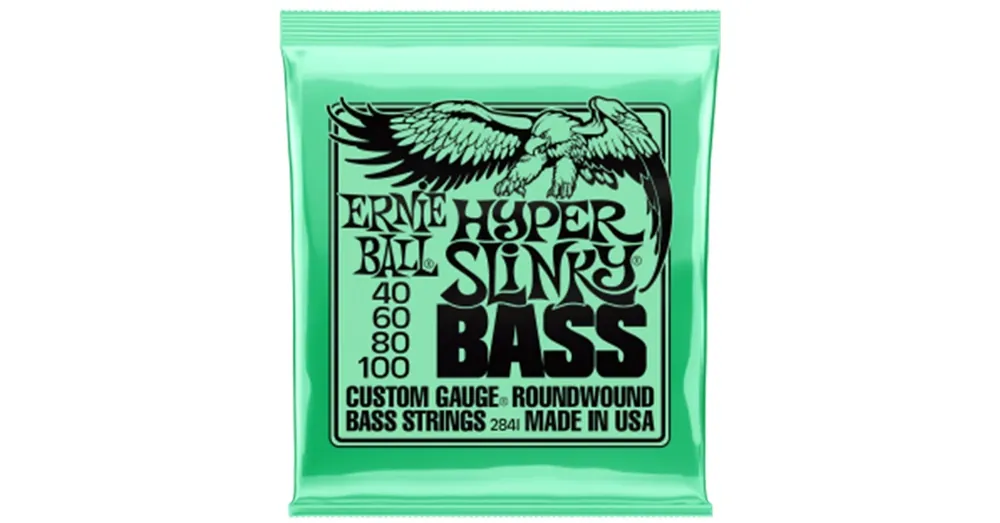 Legkelendőbb Ernie Ball - Hyper Slinky Bass 40-100 Elektromos Basszusgitárhúr Készlet