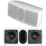 OMNITRONIC OD-22 Wall Speaker 8Ohms white Prémium