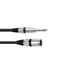OMNITRONIC - Adaptercable XLR(M)/Jack mono 2m bk Azonnali szállítás