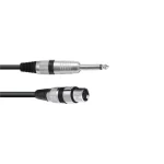 OMNITRONIC - Adapterkábel XLR(F)/Jack mono 5m bk Akció
