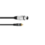 Omnitronic - RCA/XLRf 2.0m bk kábel Olcsó
