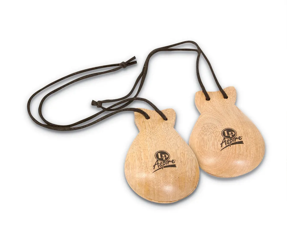 Latin Percussionkasztanyetta AspireTwo pairs Alacsony ár