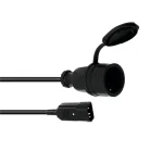 Omnitronic - Adapterkábel IEC(M)/Safety plug(F) 1m Expressz szállítás