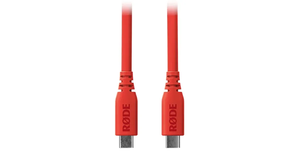 Rode - SuperSpeed USB-C - USB-C összekötő kábel, 2m, piros Végkiárusítás