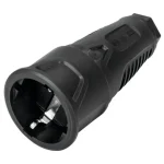 Gyors szállítás PC Electric - Safety Connector Rubber bk