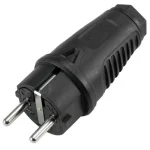 Outlet PC Electric - Safety Plug Rubber bk