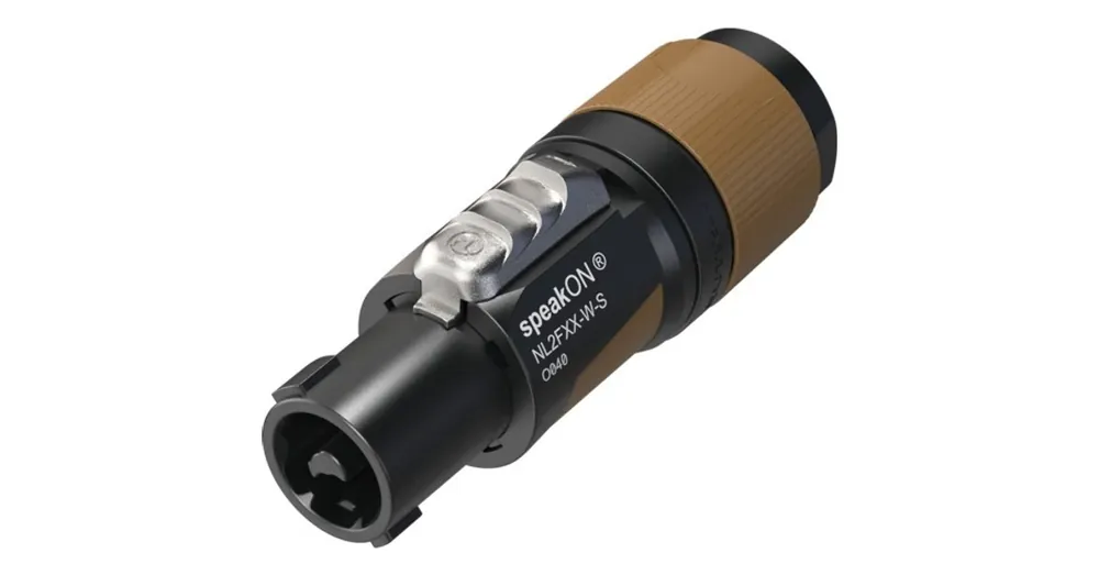 Ne maradj le Neutrik - NL2FXX-W-S speakON 2 pólusú lengő hangfal csatlakozó, 6-12 mm átmérőjű kábelekhez
