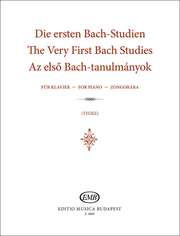 Újdonság AZ ELSŐ BACH-TANULMÁNYOK