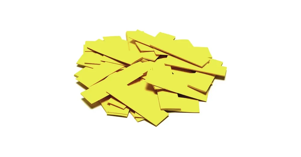 Népszerű TCM FX Slowfall Confetti rectangular 55x18mm, yellow, 1kg