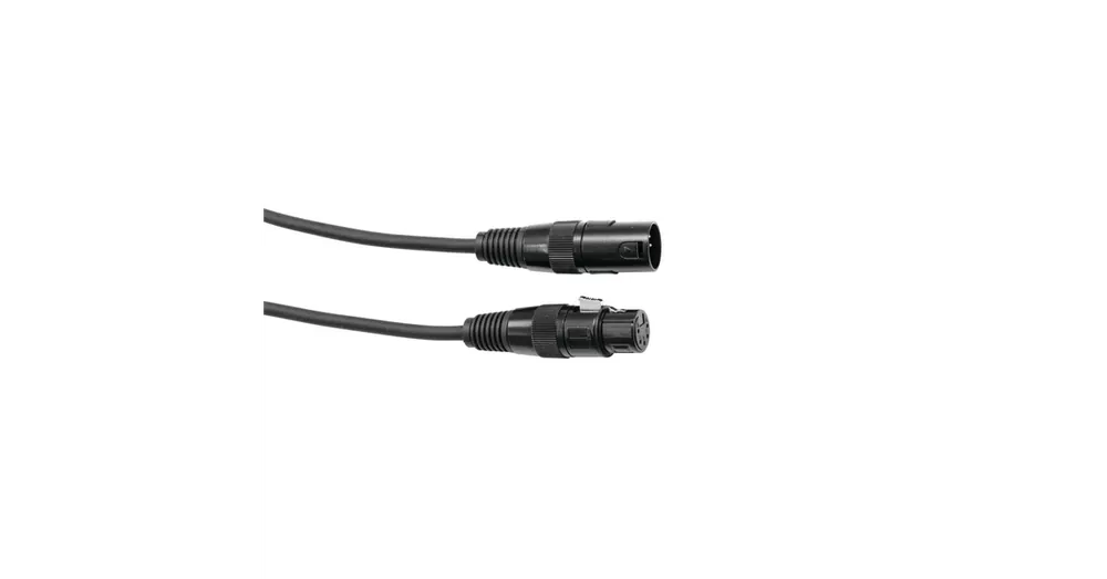 Vedd meg online EUROLITE - DMX cable XLR 5pin 1m bk