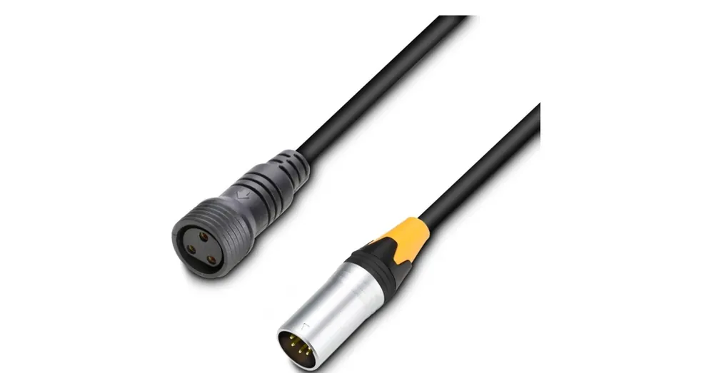 Cameo Light - DMX kábel 5 pólusú bemeneti 1 méteres IP65 Biztonságos fizetés
